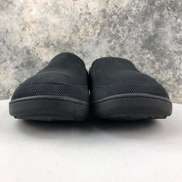 OluKai Men\'s Size 9 Nohea Mesh Black Textile Closed Toe SlipOn Lightweight Shoes main image 11